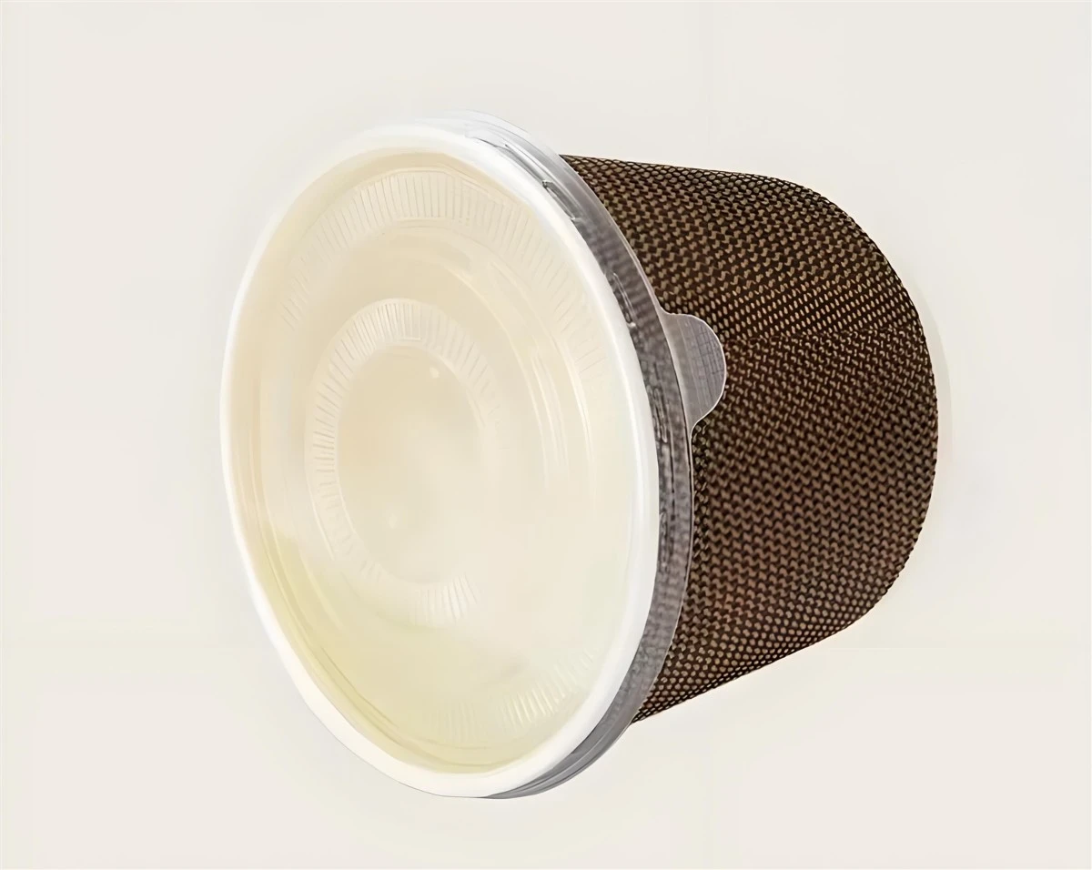 Custom printed Ripple paper bowls sample Custom printed Ripple paper bowls sample